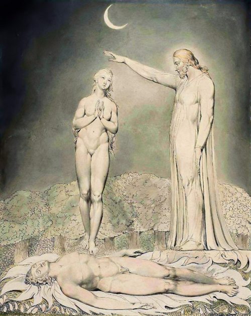 William Blake - The Creation of Eve