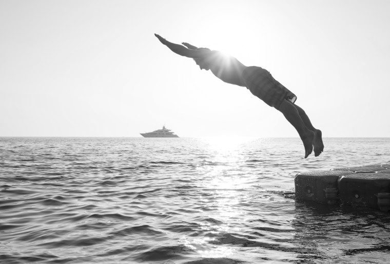 diving