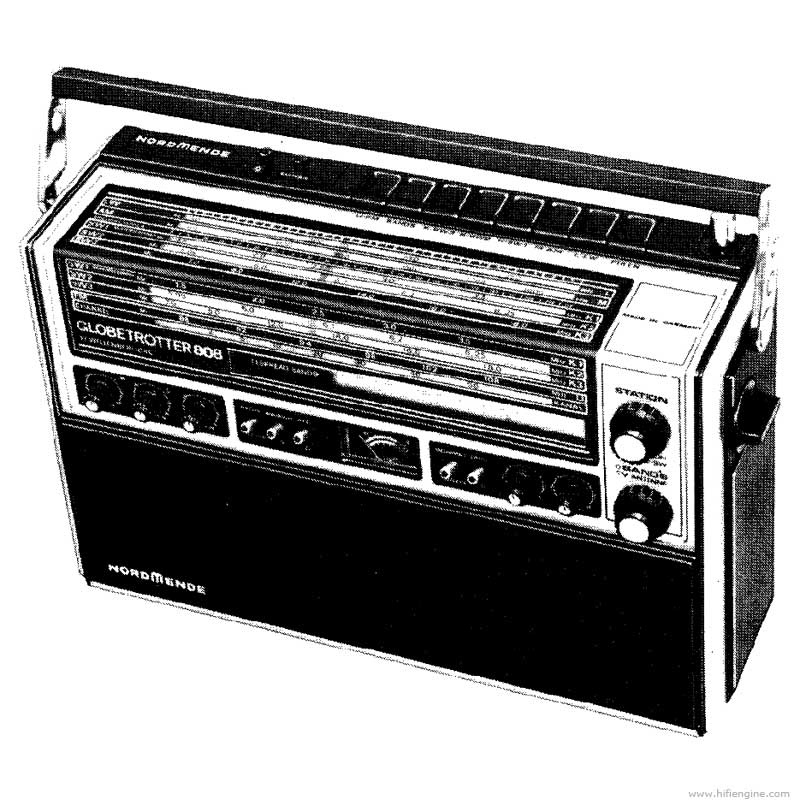 nordmende_globetrotter_808_transistor_radio